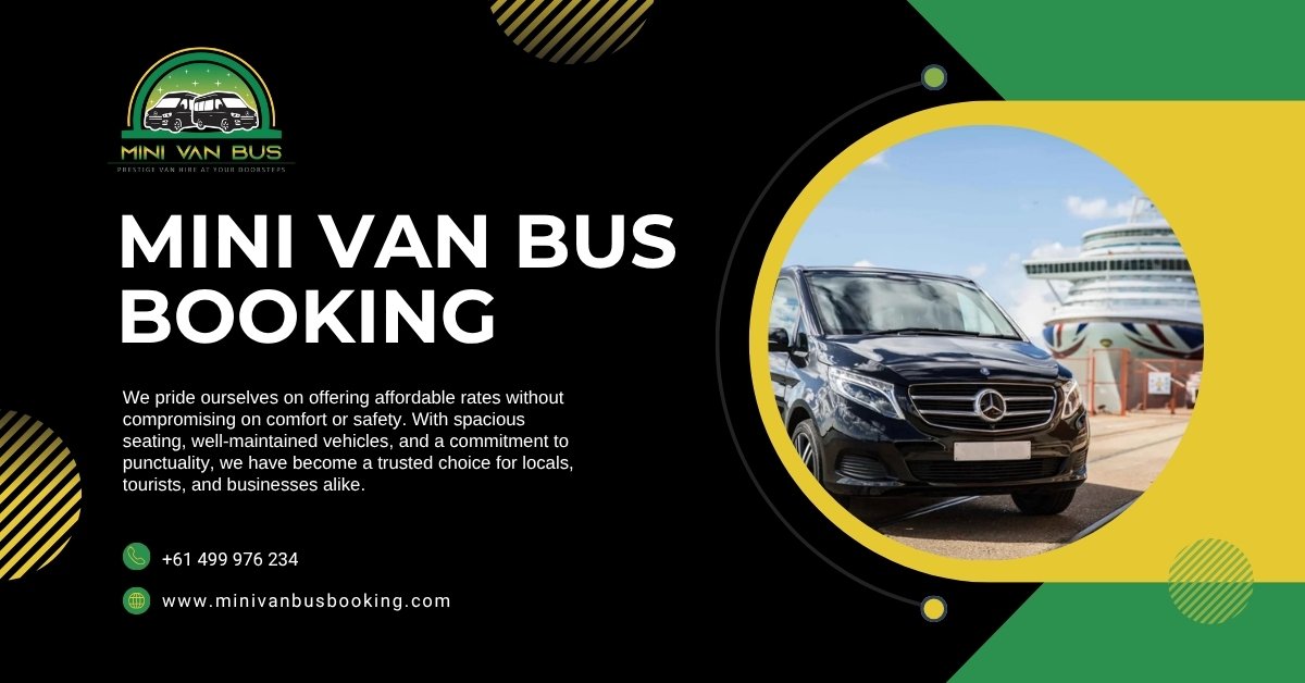 Bus Hire Sydney with Driver Mini Van Bus City Rides